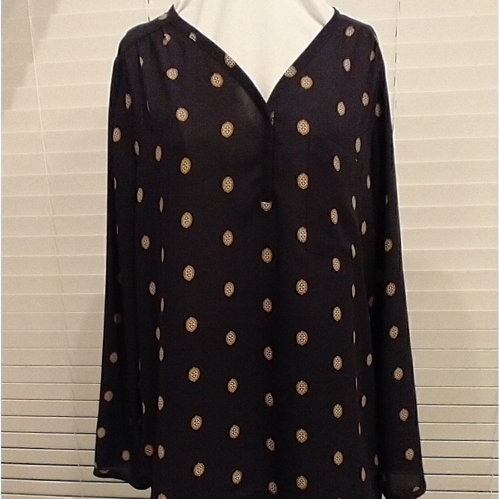 Pleione Long Sleeve Blouse
